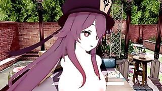 Hu Tao Genshin Impact 3d Hentai 4 8
