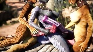 Busty Furry Futanari Girls Likes Big Monster Dick 3d Porn Game Rpg Carnal instinct