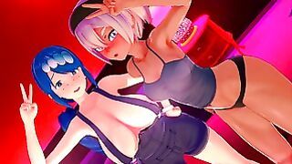 Pov: Sexy Pokemon Trainers Uses their Seduction for Your Seed – anime Hentai 3d Compilation