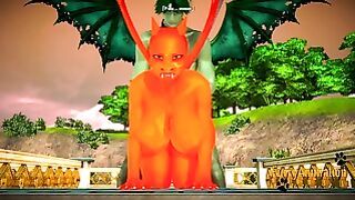Pokemon Furry Hentai 3d Yiff – Charizard Chick is Ficked By Human Dragon