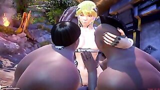 Linda Garota Perdida Na Ilha