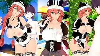 3dcg [hentai Game Koikatsu! Overlord Lupusregina Epsilon]