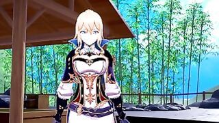 Genshin Impact – Fuck With Jean on onsen (real Jean Voice!) [3d Hentai Game, 4k, 60fps, Uncensored]