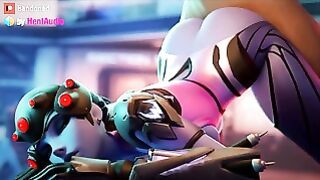 Widowmaker Doggystyle (overwatch 2 3d animation Loop With sound)
