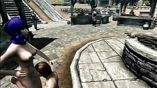 Amanda Smith Fucks Ysolda in Pubic (skyrim Porn)