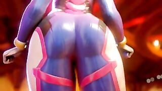 Dva Overwatch Bass Whore 3d Pmv Hmv