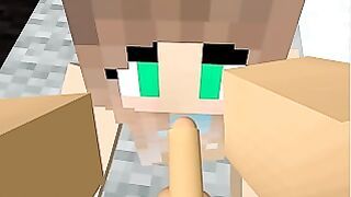 First Minecraft Porn Minecraft Minecraft Blowjob
