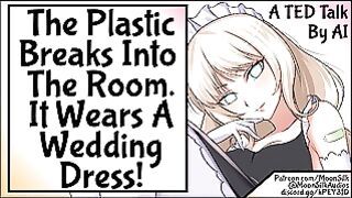 The Plastic Breaks into the Room, It Wears A Wedding Dress!