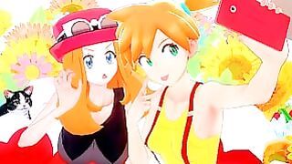 Many Sexy Pokemon Trainer Girls Got Seduced By Your Big Pokeballs – anime anime 3d Compilation