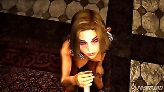 Pov incredible Blonde Teen High Elf Gives You the Greatest Oral – Skyrim Porn