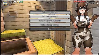 Hornycraft [parody Hentai Game Pornplay ] Ep.6 Alex is Doing the Best Jerk off Ever in Minecraft