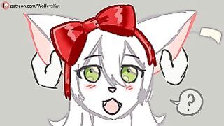 Christmas Kitten (furry Hentai animation)