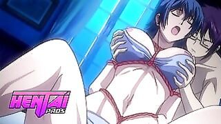 Hentai Pros – Kaneda Her Fellows Take their Dude Classmates inside for some Harsh Bondage Fun