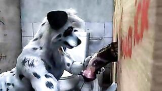 Pup Swallowed A Dick (animation By H0rs3)