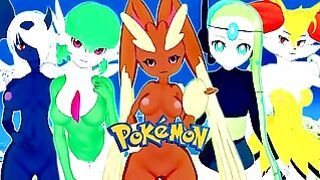 Pokemon Furry anime 3d Compilation (lopunny, Gardevoir, Braixen and More!)