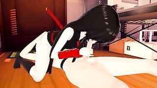 (3d Hentai)(futa)(akame ) Akame X Es