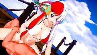 Dreamlike Time With Uta one Piece Hentai