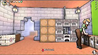 Hornycraft [minecraft Parody Hentai Game Pornplay ] Ep.16 the Witch is Collecting My Sperm to Create Potion With A Hot Jerk off