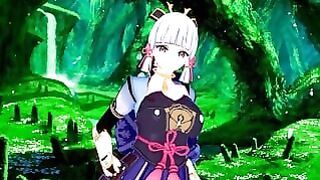 Genshin Impact: Ayaka Gets Creampied (3d Hentai)