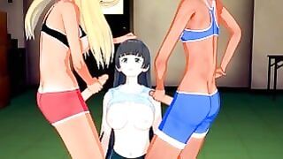 Danberu Nan Kiro Moteru?futa Sakura & Ayaka Sex Akemi