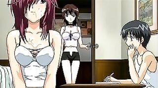 Step Step Sister & Stepbro Grasped in Action | Hentai