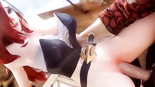 3d Hentai Compilation: Lux Miss fortune League of Legend Uncensored animation