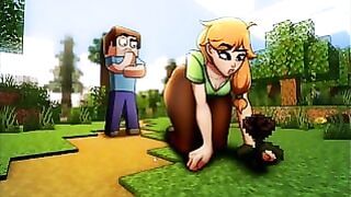Minecraft Porn. Hornycraft Alex Game Gallery