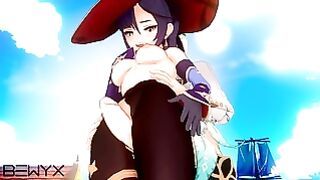 Mona Thighjob Cum Shot Genshin Impact Venti