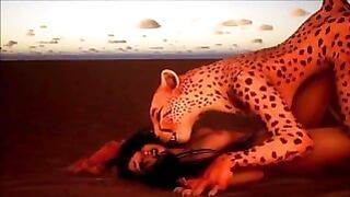 Furry Lesbian Lustful Licking and Scissoring