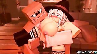 Fucking an Elf Witch Rule 34 Block 3d 34 Tits Rule34 Minecraft Nasty animation Rule Minecraft animated Huge Boobs Cum