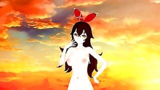 Genshin Impact amber Can Be Useful in Swallowed Sperm (3d Hentai)