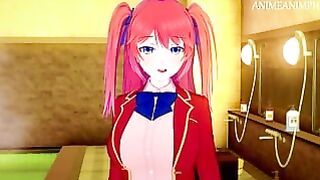 Classroom of the Elite Sakura Airi anime Hentai 3d Uncensored