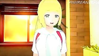 Pokemon Trainer Lillie Cartoon Hentai 3d Uncensored