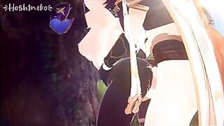 Genshin Mona Plus Aether Making Like