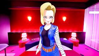 [pov] Sex in the Enjoy Motel With android 18 – Dragon Ball Porn