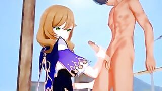 Genshin Impact – Sex With Lisa – Hentai