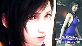 Final Fantasy 7 – Tifa Purple Dress – Lite Version