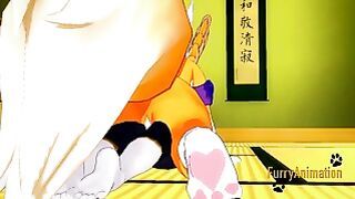 Furry Hentai Zelda Digimon – Wolf Link was Fucked By Renamon