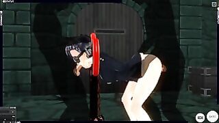 3d Hentai Bdsm High School Basement Secrets (part 4)