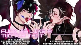 Fuck Me Enjoy A Twitch E-girl Hentai Neko Man Ahegao || Nsfw Audio & Nasty Speak Asmr
