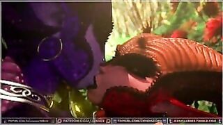 As Nature intended anime Kissing Succubus Rule34 3d Hentai Sfm Big Boobs Rule 34 Monstergirl Monster Babe Futanari Huge Cock