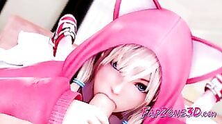 Gentle 3d Marie Rose With Huge Fine Boobs Fucked in Every Hole