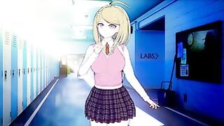 Danganronpa: Library Fuck Session With Kaede