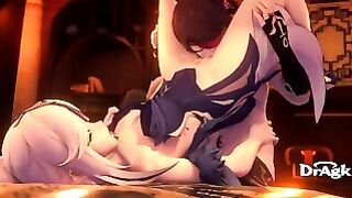 Genshin Impact Beidou Eat Ningguang S Delicious Pussy Out 60 Fps