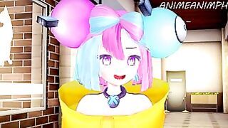 Pokemon Scarlet Violet Electric Gym Leader Lono Gets Fucked until Creampie – Cartoon Hentai 3d