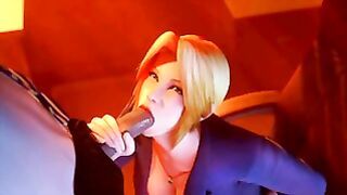 Sweet Cutie Sucking A Big Cock