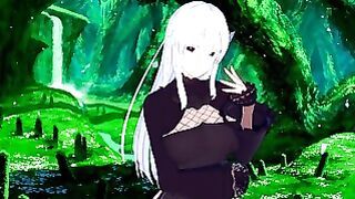 Re Zero: Banging Echidna S Plump Ass (3d Hentai)