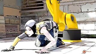 Borderlands Maya Takes A Fuck Break With Robot Arm Borderlands Blender Sfm sound