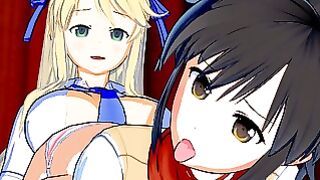 Senran Kagura – Asuka X Futa Katsuragi 3d Hentai