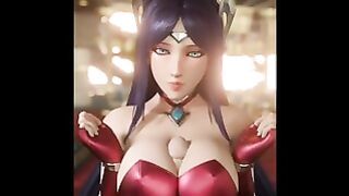 Irelia Titjob With Cum on Face ( sound Update )